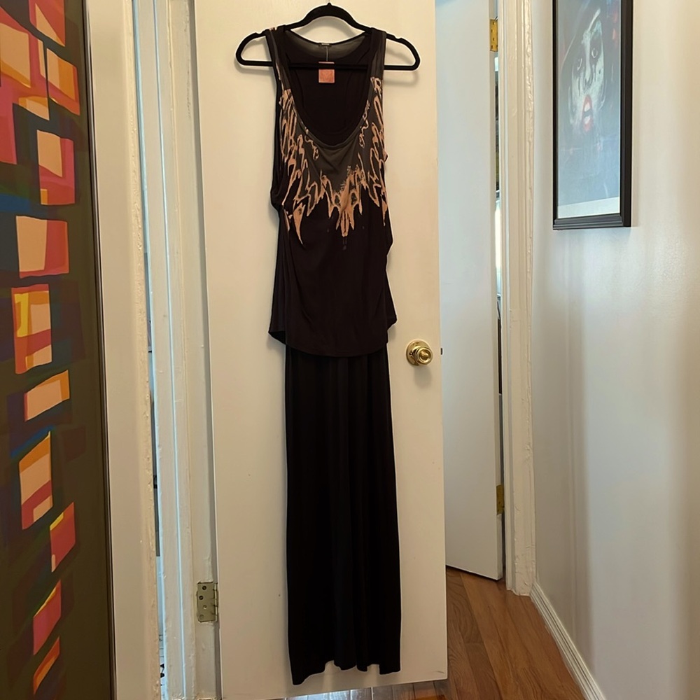 MONROW Racer-back Maxi Dress
